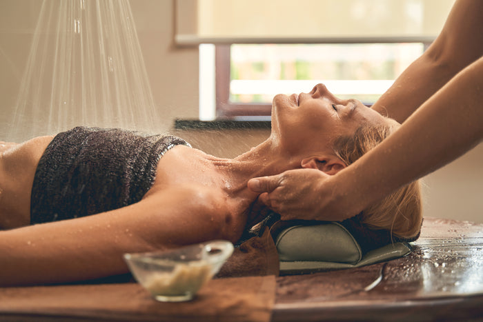 Massage sous douche à affusion · 25 min